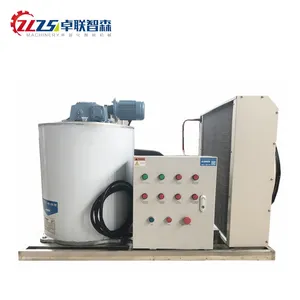 Qingdao Zlzsen ZLPBJ 50 Máquina de hielo Falke de agua salada para uso comercial 5 toneladas por día
