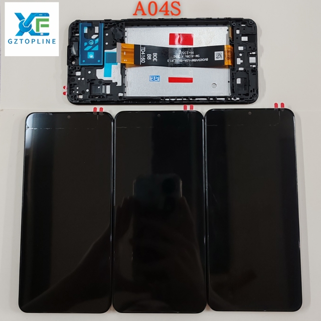 Original Mobile Phone Lcds LCD Touch Screen for Samsung Galaxy A04s SM-A047F With Frame