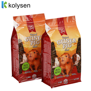 Emballage de collation pour animaux de compagnie pochette à fond plat en mylar <span class=keywords><strong>pedigree</strong></span> <span class=keywords><strong>chien</strong></span> Chinchilla lapin Hamster cobaye sacs de nourriture pour animaux de compagnie - Product Image 2
