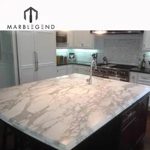 Incredible küche nach maß grau veins weißem marmor arbeitsplatte