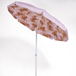 Sombrilla de playa con estampado de diseño moderno personalizado para muebles de exterior <span class=keywords><strong>en</strong></span> hoteles patios parques vacaciones <span class=keywords><strong>en</strong></span> <span class=keywords><strong>la</strong></span> playa - Product Image 2
