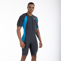 Maillots de bain pour hommes personnalisable maillot de bain une pièce en peau de requin maillot de bain d'entraînement professionnel maillot de bain design