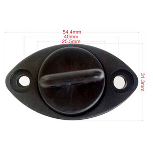 Tapón de Drenaje Universal Autonomy para Kayaks, 54.4mm X 31.3mm, Plástico ABS, Accesorio para Barcos - Product Image 1