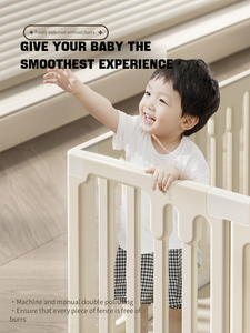Clôture de sécurité pour bébé moderne en plastique portable pour enfants avec barrières pour enfants - Product Image 3