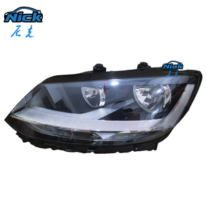 Conjunto de Faros Delanteros para <span class=keywords><strong>Volkswagen</strong></span> <span class=keywords><strong>Sharan</strong></span> 2012-2019, Faros Halógenos Originales Izquierdos para VW <span class=keywords><strong>Sharan</strong></span>, Luz de Coche Xenón, LED DRL - Product Image 1