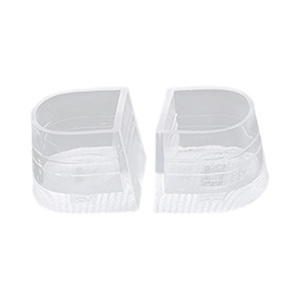 Protège-talons en PVC antidérapants pour chaussures à talons hauts, vente en gros d'usine, prix bas, pour femmes, formes ronde et fer à cheval - Product Image 4