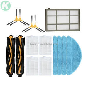 Accesorios para Aspiradoras Robóticas ABIR X5 X6 X8 <span class=keywords><strong>Genio</strong></span> Navi N600, Repuestos, Cepillo Lateral Principal, Filtro HEPA, Almohadilla de Limpieza - Product Image 1