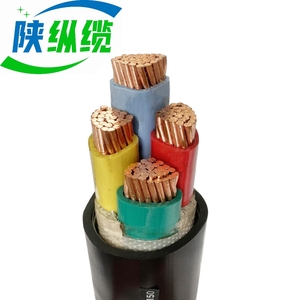 Yüksek EMI Dirençli Korumalı Madencilik VFD Kablosu Saf Bakır İletken PVC Kılıf Endüstriyel 11kv 60A - Product Image 2