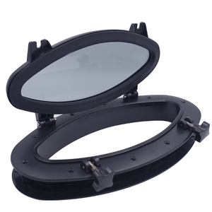 Marine Thuyền Du Thuyền RV Hình Bầu Dục Porthole ABS Nhựa Oval Hatches Port Lights Thay Thế Cửa Sổ Cảng Lỗ Mở Portl - Product Image 1