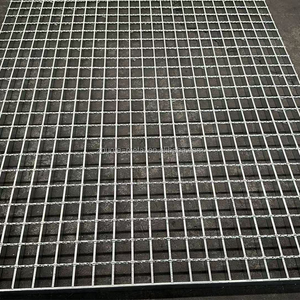 <span class=keywords><strong>Grille</strong></span> de drainage pour allée en acier galvanisé anti-corrosion durable pour canaux de drainage extérieurs - Product Image 1
