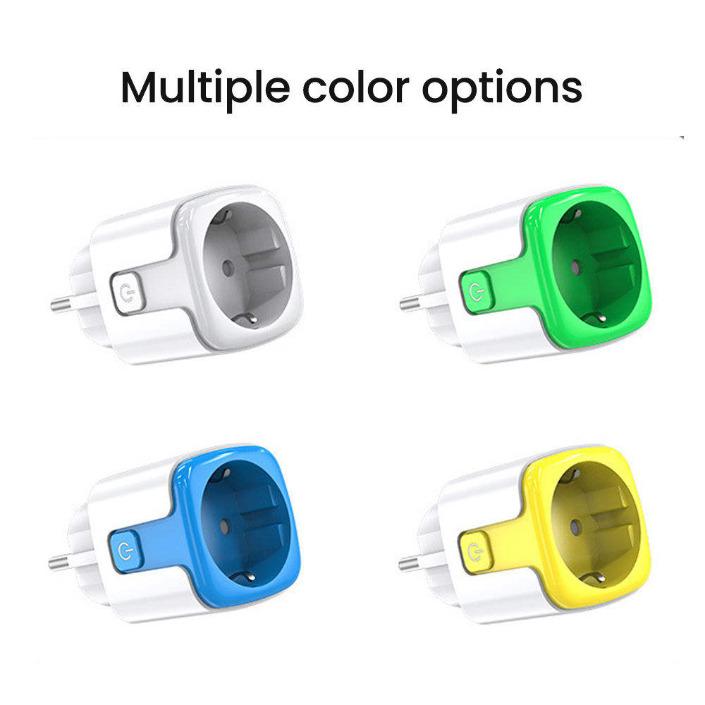 HONPNK Universal 16A Smart Home WiFi Remote Control Timer Power Metering Bar Design EU Smart Power Socket Plug