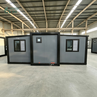 Maison pliante facilement assemblable, maison préfabriquée en conteneur, maison préfabriquée moderne largement utilisée, maison mobile de luxe, prix