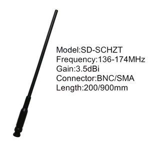 เสาอากาศวิทยุสื่อสารแบบขายส่ง 136-174MHz VHF สำหรับวิทยุพกพา - Product Image 5