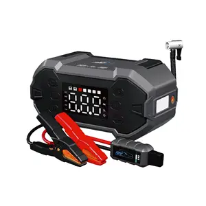 Herramientas automotrices 12V Arrancador de salto recargable portátil con compresor de aire 150Psi para bolas y neumáticos