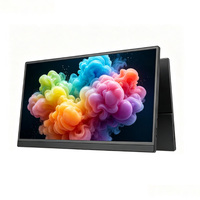 Moniteur portable 60Hz 1920*1080 15,6 pouces, interface Type-C, haut-parleur intégré, écran portable