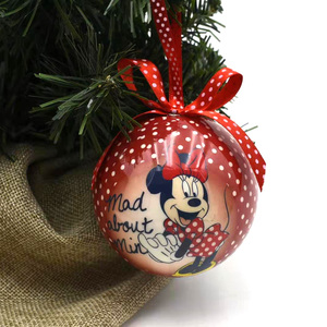 Boules <span class=keywords><strong>de</strong></span> Noël en mousse Fine Print rouges <span class=keywords><strong>Mickey</strong></span> Mouse Minnie Mouse <span class=keywords><strong>de</strong></span> 6 cm à 100 cm pour la décoration <span class=keywords><strong>de</strong></span> fête <span class=keywords><strong>de</strong></span> Noël - Product Image 3