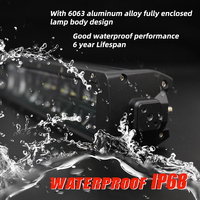 Barra de Luces LED para Auto/Camioneta 4x4 Todoterreno, Doble Fila, Super Brillante, IP68, 24V/12V, 22/32 Pulgadas