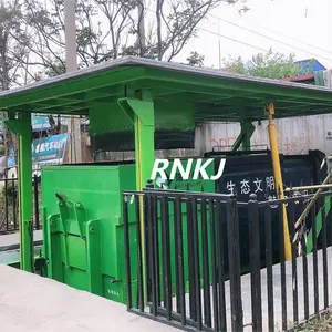 RNKJ Food Waste Electric Hydraulic Underground Garbage Compactor Container