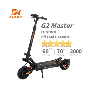 Drop shipping 2024 nuovo magazzino Eu 20.8AH batteria kukirin G2 MASTER tre ruote scooter elettrico