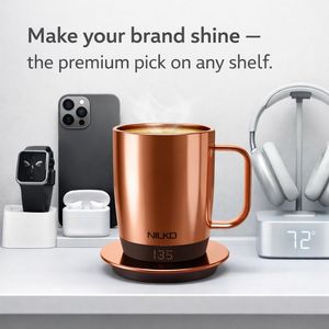 <span class=keywords><strong>Tasses</strong></span> à café double paroi 8 oz avec couvercles, inserts de <span class=keywords><strong>tasses</strong></span> en acier inoxydable, pour cafetière Black Decker 12 <span class=keywords><strong>tasses</strong></span>, 900W, pour café arabe et thé, isothermes - Product Image 2