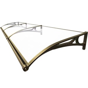 หลังคาโพลีคาร์บอเนตเคลือบ <span class=keywords><strong>PC</strong></span> ด้วยอลูมิเนียมกันสาดจีน - Product Image 1