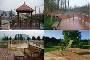 Giá tốt PVC, PE, PP + Gỗ (xốp) rộng tấm cửa máy làm WPC gỗ nhựa hồ sơ dây chuyền sản xuất - Product Image 6