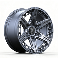 Rines de Aleación Personalizados 17x8.5 18x8.5 20x9 6x139.7 4x4 Estilo Beadlock para Nissan Patrol Y62 Mitsubishi Triton Toyota Tacoma
