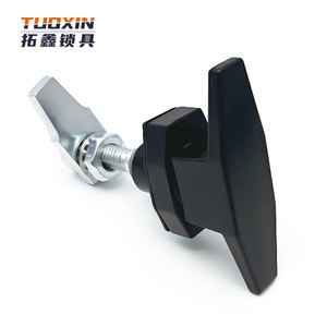 MS309-2 रोटरी जीभ जस्ता मिश्र धातु लॉक के साथ टी-हैंडल पर्यावरण संरक्षण उपकरण दरवाजा लॉक - Product Image 1