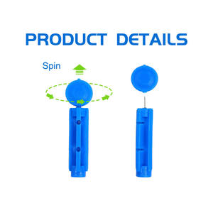 Lancettes sanguinolèches en acier inoxydable pour prélèvement cutané - Product Image 5