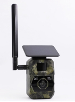 Caméra de surveillance et de suivi 4G LTE 12MP 1296P, vision nocturne Starlight 20m, déclenchement 0,2s, étanche IP66, alimentation solaire/à batterie, GPS