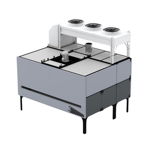 Cabina de enfriador industrial Spraytech con motor Transportador de red de rosca personalizable y ancho 1300W 220V - Product Image 1