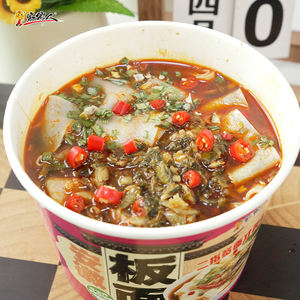 บะหมี่กึ่งสำเร็จรูปหลากหลายรสชาติ รสเผ็ดอร่อย บรรจุในถ้วย ดีต่อสุขภาพ ไขมันต่ำ - Product Image 3