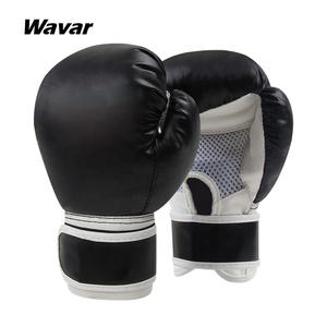 <span class=keywords><strong>Guantes</strong></span> de boxeo profesionales para adultos negros de alta calidad de 12oz, venta al por mayor, logotipo personalizado, diseño de cordones de cuero ganador, función elástica - Product Image 4