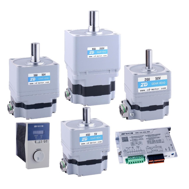 60mm 70mm 80mm 90mm 104mm 24V 48V 110V 220V 15W 40W 90W 120W 200W 400W to 750W Speed Control BLDC Brushless DC Gear Motor