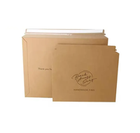 Sobre de documento de tamaño legal comercial de lujo personalizado, tablero de tarjeta de correo de papel rígido, carta de invitación y tarjeta de felicitación