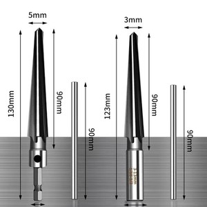 Foret conique Yiduo 5-16 mm en alliage pour le travail du bois et la maçonnerie, avec queue plate à 3 pans - Product Image 3