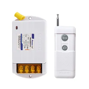 Bomba DE AGUA DE Control de código de larga distancia con señal de pared de 220V, equipo eléctrico, interruptor de Control remoto inalámbrico inteligente