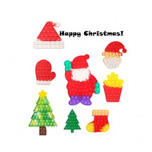 Juego de Burbujas Push Pop Navideño Toysrunner, Camuflaje, Surtido de Bolas de Burbujas Coloridas de Plástico y Silicona, Multitamaño, Educativo, para Niños de 5 a 7 Años - Product Image 4