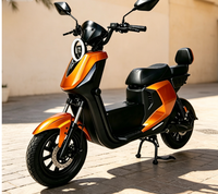 Skuter Listrik Pengantar Barang Urban U12, E-Moped 2 Roda untuk Pengantaran Makanan & Perjalanan Sehari-hari, Pilihan Warna Beragam, E-Bike Jarak Jauh
