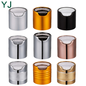 Không Tràn 24/410 Vàng Bạc Kim Loại Màu Nhựa Mỹ Phẩm Lật <span class=keywords><strong>Cap</strong></span> Lật <span class=keywords><strong>Top</strong></span> <span class=keywords><strong>Cap</strong></span> Cho Kem Dưỡng Da Dầu Gội Điều Hòa Chai - Product Image 4