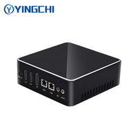 YINGCHI N100 Openciaw Ai PC Mini PC de Cuatro Núcleos DDR4 M.2 2*HD DP Pantalla 4K Win10 Office Home Computadora de Escritorio Económica con Funciones Completas