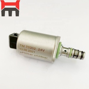 โซลินอยด์วาล์ว 24V รุ่น TM70302 สำหรับปั๊มไฮดรอลิก โซลินอยด์วาล์วแบบปรับสัดส่วน - Product Image 1