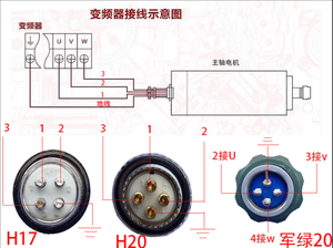 300W 60000rpm 1000Hz 9KW <span class=keywords><strong>ATC</strong></span> 4.5kW tự động thay đổi công cụ bit 6KW 18000rpm gỗ Router không khí làm mát bằng nước động cơ trục chính - Product Image 5