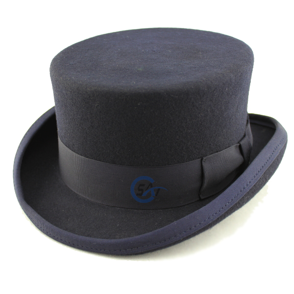 Шерстяная фетровая шляпа с высотой 10 см