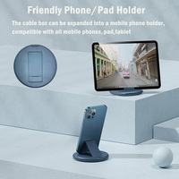 Kit de Adaptador de Cable USB 6 en 1, Estuche para Cable de Carga Múltiple, Convertidor, Kit de Cable de Carga Rápida Multifuncional para Todos los Tipos de Teléfono