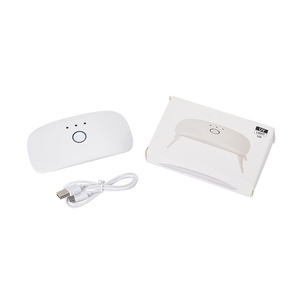 Xách tay 15 wát <span class=keywords><strong>LED</strong></span> <span class=keywords><strong>UV</strong></span> Nail Đèn bàn nhỏ đèn với USB cắm thuận tiện để thực hiện & khô ứng dụng nhà - Product Image 4