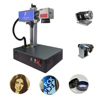 Nouvelle machine de gravure laser fibre optique 3D JPT Source 3W/5W de bureau, refroidie par air, haute productivité, compatible DXF PLT BMP AI JPEG EZCAD