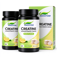 Tablet Kunyah Creatine Monohydrate untuk Meningkatkan Massa Otot Ramping Tablet Creatine Monohydrate untuk Sebelum atau Setelah Latihan