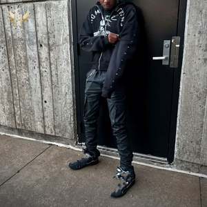 100% algodón de gran tamaño Wide Fit Hoodie DTg Logo Cosido Rayas Diseño Cremallera pesada Sucio Efecto de lavado Sudaderas con capucha - Product Image 5