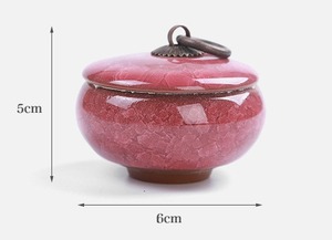 Evde küçük ve orta ölçekli Cremated kediler ve köpekler için evcil hayvan vazosu mühürler seramik <span class=keywords><strong>Urn</strong></span> - Product Image 2